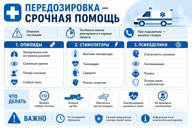 Помощь при передозировке в Оренбурге