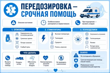 Помощь при передозировке в Оренбурге