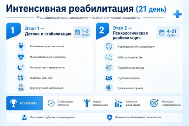 Реабилитация за 21 день в Оренбурге